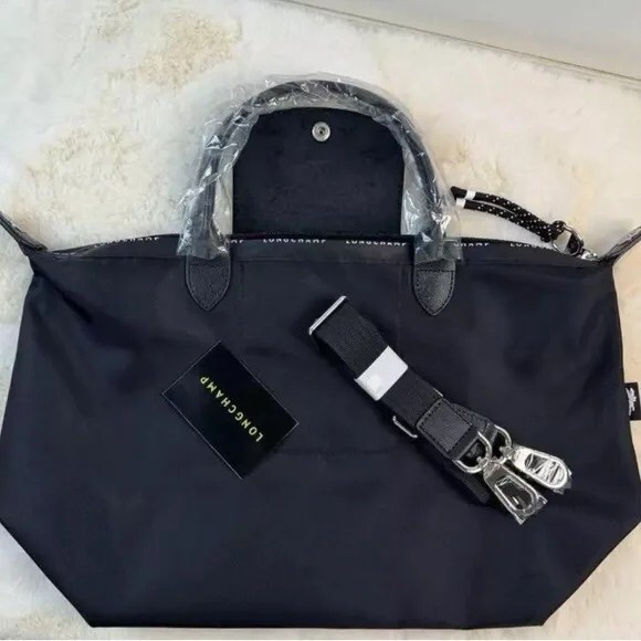 Longchamp Classic Black Tote Bag - Picture 1 of 6